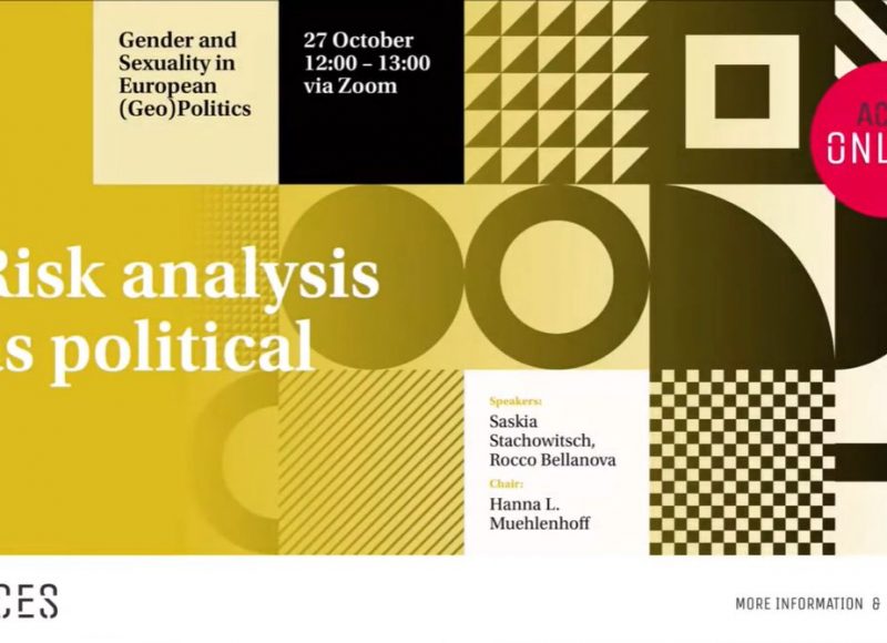 How gender and race matter in the constitution of crisis in EU border management 