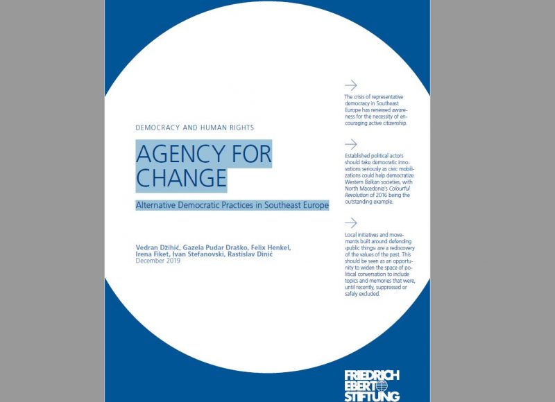 Democracy and human rights agency for change: Alternative Democratic Practices in Southeast Europe 