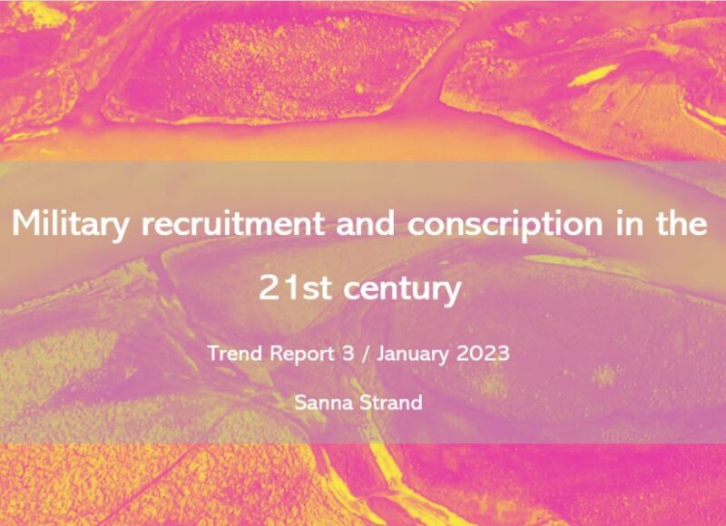 Military recruitment and conscription in the 21st century 