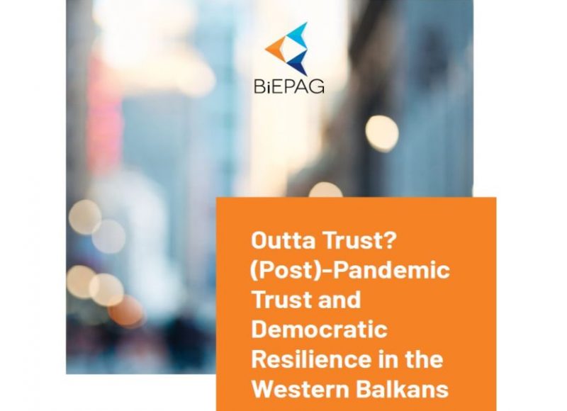 Outta Trust? (Post)-Pandemic Trust and Democratic Resilience in the Western Balkans 